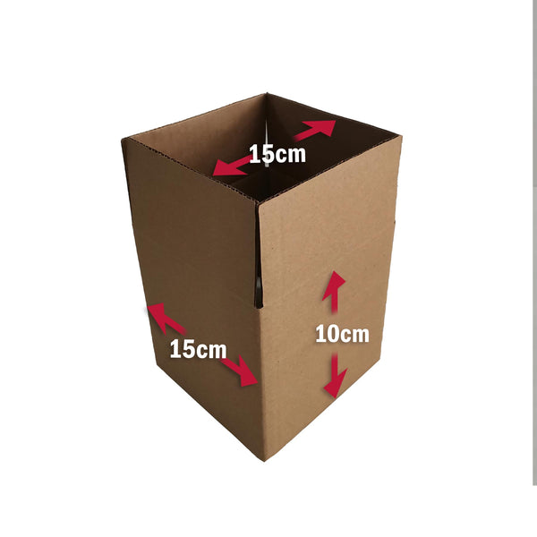 Caja de Cartón Negra Autoarmable 【45 x 30 x 15 cm】