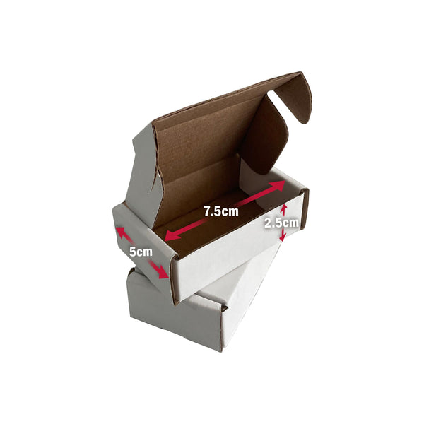 25 Cajas para envío mini - 7.5 x 5 x 2.5 cm ( $ 7.90 x caja )